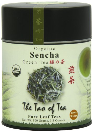 0689951310750 - THE TAO OF TEA, SENCHA GREEN TEA, LOOSE LEAF, 3.5 OUNCE TIN