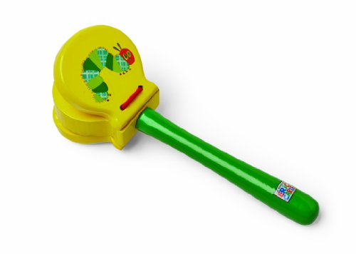 0689960147422 - WORLD OF ERIC CARLE, THE VERY HUNGRY CATERPILLAR WOOD CLACKER BY KIDS PREFERRED