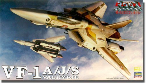 0689960402163 - MACROSS VF-1A/J/S VALKYRIE FIGHTER 1/72 SCALE BY HASEGAWA