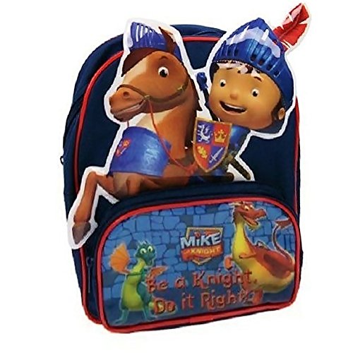 6900000024072 - MIKE THE KNIGHT BE A KNIGHT DO IT RIGHT PVC FRONT KIDS BACKPACK