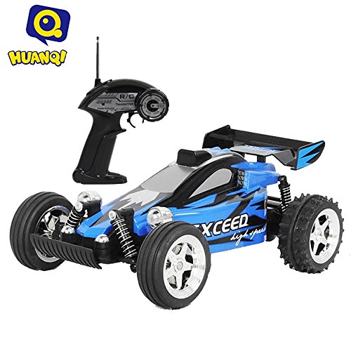 6901036129359 - HUANQI 545 4CH 2WD HIGH SPEED 11.5KM/H REMOTE CONTROL CROSSING CAR RTR VEHICLE TOY