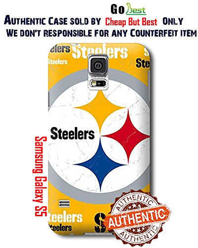 6901274555002 - S5 CASE, NFL - PITTSBURGH STEELERS YELLOW BLAST - SAMSUNG GALAXY S5 CASE - HIGH QUALITY PC CASE