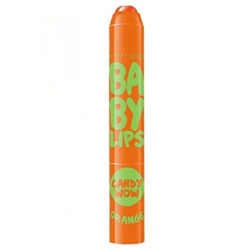 6902395375524 - MAYBELLINE BABY LIPS CANDY WOW TINTED LIP BALM ORANGE