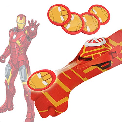 6902955586537 - SUPER HERO LAUNCHERS GLOVES COSPLAY ROLEPLAY KIDS TOYS - IRONMAN LAUNCHER