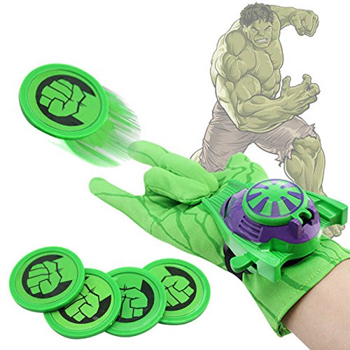 6902955586544 - SUPER HERO LAUNCHERS GLOVES COSPLAY ROLEPLAY KIDS TOYS - HULK LAUNCHER