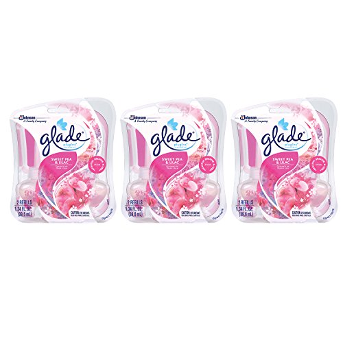 0690346000774 - GLADE PISO REFILLS SWEET PEA AND LILAC, 3 COUNT