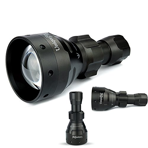 0690457601914 - UNIQUEFIRE UF-1504 850NM IR LED ZOOM INFRARED FLASHLIGHT 67MM LENS NIGHT VISION TORCHE FOR NIGHT HUNTING,USED WITH NIGHT VISION DEVICE (INFRARED LIGHT IS INVISIBLE TO HUMAN EYES)
