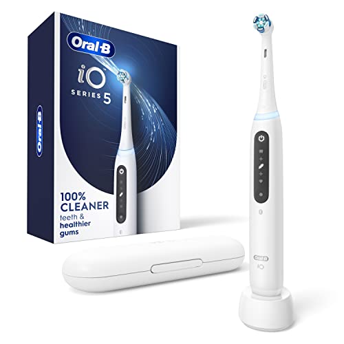 0069055133125 - ORAL-B IO SERIES 5 ELECTRIC TOOTHBRUSH WITH BRUSH HEAD, RECHARGEABLE, WHITE