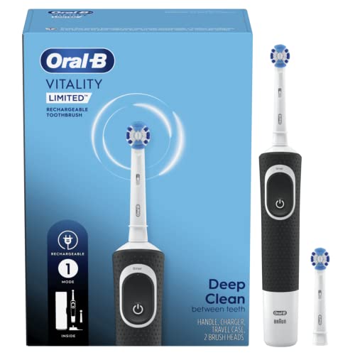0069055136829 - ORAL-B VITALITY LIMITED PRECISION CLEAN RECHARGEABLE TOOTHBRUSH, 1 REFILL, BLACK