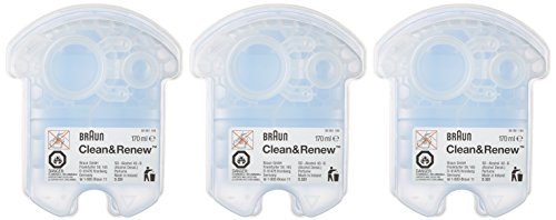 0069055838150 - BRAUN SYNCRO SHAVER SYSTEM CLEAN & RENEW REFILLS SHAVER REFILLS 3 PACK