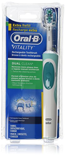 0069055860021 - ORAL-B VITALITY DUAL CLEAN RECHARGEABLE ELECTRIC TOOTHBRUSH 1 EA