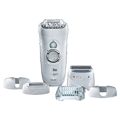 0069055871430 - BRAUN SILK-ÉPIL 7 7-561 - WET & DRY CORDLESS ELECTRIC HAIR REMOVAL EPILATOR, LADIES' ELECTRIC SHAVER, AND BIKINI TRIMMER FOR WOMEN