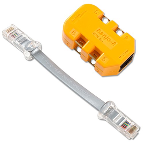 0069060011982 - FLUKE NETWORKS 10230101 8-WIRE IN-LINE MODULAR ADAPTER WITH K-PLUG