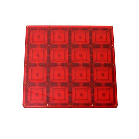 0690609122045 - AWARD WINNING MAGNETIC STICK N STACK STABLIZER BUILDING PLATE 12X12 INCHES WITH 128 MAGNETS ENCLOSED (VIEW ALL PHOTOS)
