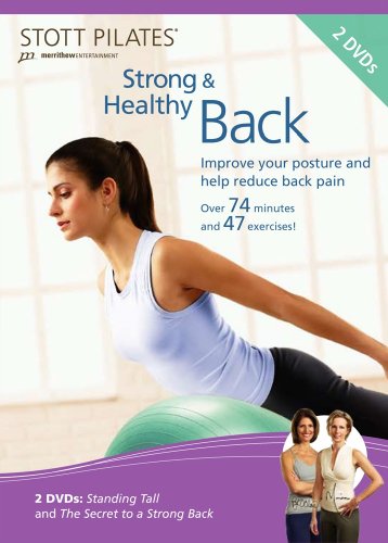 0690650812087 - STOTT PILATES STRONG AND HEALTHY BACK DVD 2 DVD SET