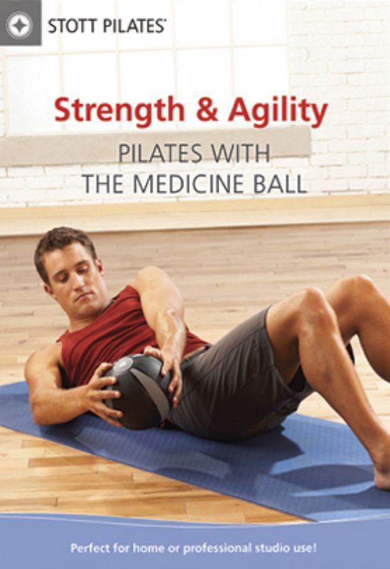 0690650812254 - STOTT PILATES: STRENGTH & AGILITY - PILATES WITH THE MEDICINE BALL (DVD)