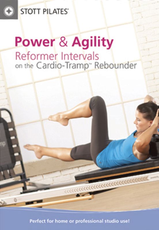 0690650812476 - STOTT PILATES POWER AND AGILITY - REFORMER INTERVALS ON THE CARDIO-TRAMP REBOUNDER DVD