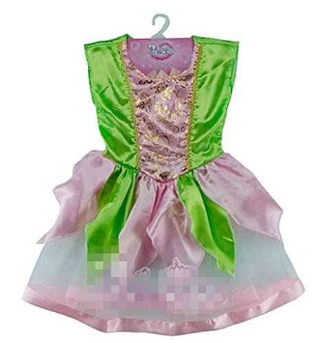 6907018087051 - ALVA FAIRY GIRL DRESS ROYAL FORMAL DRESS CHILDREN COSTUMAS(DZ15)-MEDIUM GREEN