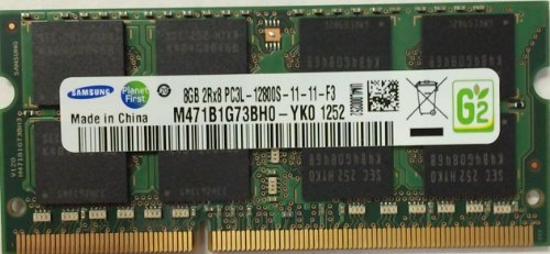 6907502583267 - SAMSUNG 8GB (PC3L-12800) DDR3L 1.35V 1600 204-PIN SODIMM LAPTOP MEMORY MODULE M471B1G73BH0-YK0