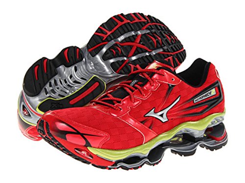 6907869761513 - MIZUNO MEN'S WAVE PROPHECY 2 RUNNING SHOES RED 8KN-31601 8.5