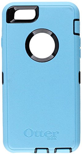 6907874199080 - OTTERBOX DEFENDER SERIES CASE AND BELT CLIP HOLSTER FOR APPLE IPHONE 6S / IPHONE 6 - RETAIL PACKAGING - BLACK/LIGHT TEAL