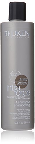 6909120374555 - REDKEN INTRA FORCE SHAMPOO FOR NATURAL THINNING HAIR (9.8 OZ.)