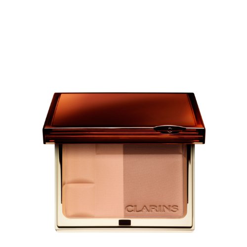 6909120585234 - CLARINS BRONZING DUO SPF 15 MINERAL POWDER COMPACT 01 LIGHT SUN-SWEPT RADIANCE COLOR: 01 LIGHT, SIZE: 10 G,