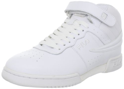 0691115047334 - FILA MEN'S F-13 SNEAKER,TRIPLE WHITE SYNTHETIC AND FABRIC,8.5 M US