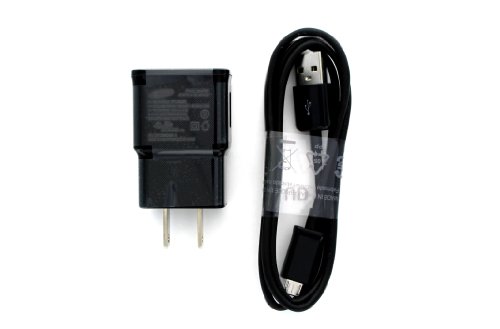 0691167914233 - SAMSUNG OEM UNIVERSAL 2.0 AMP MICRO HOME TRAVEL CHARGER FOR SAMSUNG GALAXY S3 - NON-RETAIL PACKAGING - BLACK