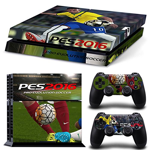 6911869015965 - GOLDEN PES PRO EVOLUTION SOCCER 2016 GAME SKIN DECALS FOR PLAYSTATION PS4 CONSOLE + CONTROLLERS