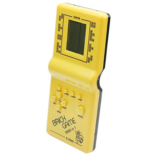 6912001020618 - VINTAGE LCD ELECTRONIC BRICK GAME CLASSIC TETRIS HANDHELD POCKET TOY 9999-IN 1