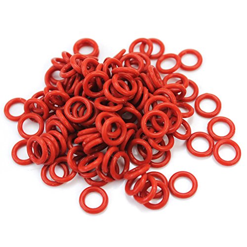 6912156178615 - REFAXI® 120PCS RUBBER O-RING SWITCH DAMPENERS DARK RED FOR CHERRY MX KEYBOARD DAMPERS