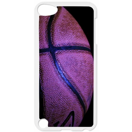 0691339540802 - BASKETBALL UP CLOSE HARD WHITE PLASTIC CASE COMPATIBLE WITH THE APPLE IPOD TOUCH 5TH GENERATION - ITOUCH 5 UNIVERSAL