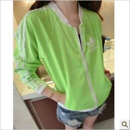 6913473629057 - THE LITTLE JACKET KOREAN VERSION OF THE THREE-LEAF CANDY-COLORED SPRING NEW CASUAL SPORTS JACKET AND SISTERS INSTALLED QUALITY FEMALE