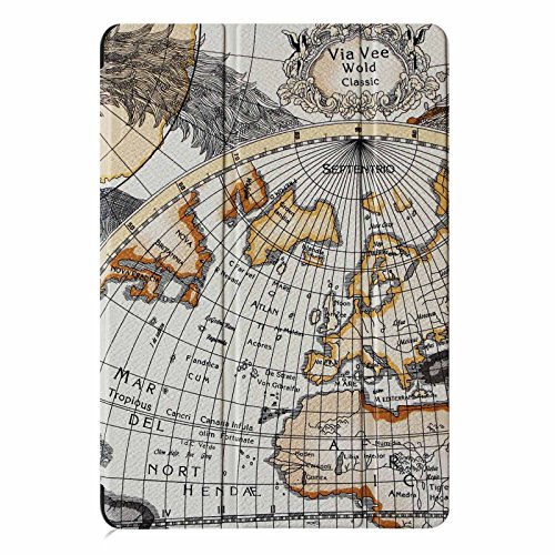 6913937572547 - CASE+FILM+STYLUS+WRAP, PU LEATHER FOLIO SMART CASE FITS AMAZON KINDLE FIRE HD 6 2014 MAP + LCD SCREEN PROTECTIVE FILM + STYLUS/PEN + FISHBONE WIRE WRAP AMAZON/VERIZON (PLEASE CAREFULLY CHECK YOUR DEVICE MODEL TO ORDER THE CORRECT VERSION.)