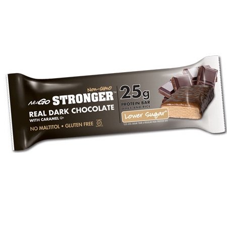 0691535701014 - NUGO NUTRITION STRONGER BAR, REAL DARK CHOCOLATE, 2.82 OUNCE