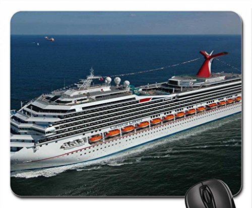 6916323300663 - CARNIVAL CRUISE SHIP MOUSE PAD, MOUSEPAD (10.2 X8.3 X 0.12 INCHES)