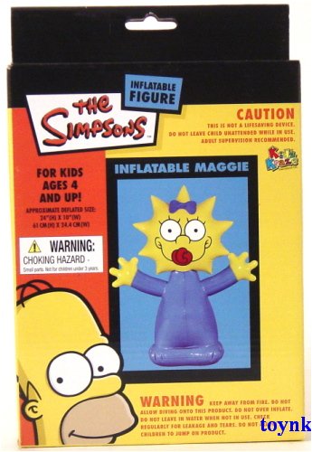0691707420040 - THE SIMPSONS INFLATABLE FIGURE: MAGGIE