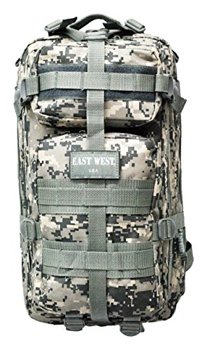0691966078204 - EAST WEST U.S.A RTC502 TACTICAL MOLLE MILITARY ASSAULT RUCKSACKS BACKPACK, CAMO