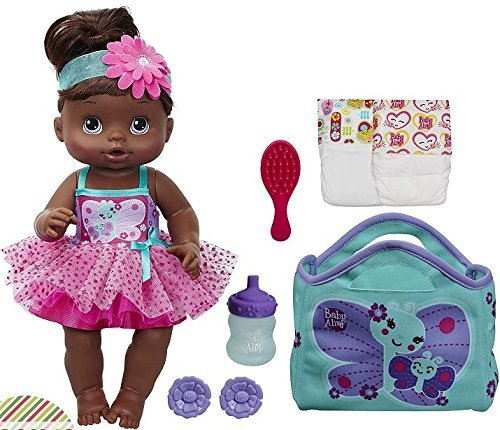0692000177655 - HASBRO BABY ALIVE TWINKLE FAIRY BABY DOLL AFRICAN AMERICAN