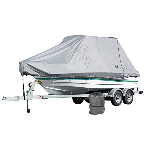 0692089002398 - TITAN BY EEVELLE W/T-TOP OUTBOARD BOAT COVER - FITS 21.5' LONG TO 8.5' WIDE BOATS - 257L X 101W X 82H