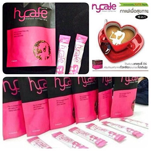 0692103366420 - HYCAFE 10 PACKS OF HYCAFE INSTANT COFFEE MIX 15 IN 1 SLIMMING DIETARY SUPPLEMENT SUGAR FREE ZERO CALORIES WITH TRACKING & GIFT