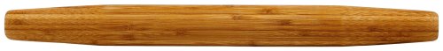 6921129850274 - HELEN CHEN'S ASIAN KITCHEN TAPERED FRENCH ROLLING PIN, CARAMELIZED BAMBOO,18-INCH
