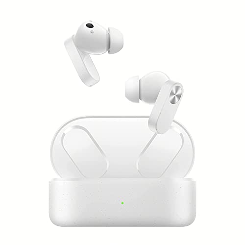 6921815623434 - ONEPLUS NORD BUDS 2 TRUE WIRELESS IN EAR EARBUDS WITH MIC, UP TO 25DB ANC 12.4MM DYNAMIC TITANIUM DRIVERS, PLAYBACK: UP TO 36HR CASE, 4-MIC DESIGN, IP55 RATING, FAST CHARGING LIGHTNING WHITE