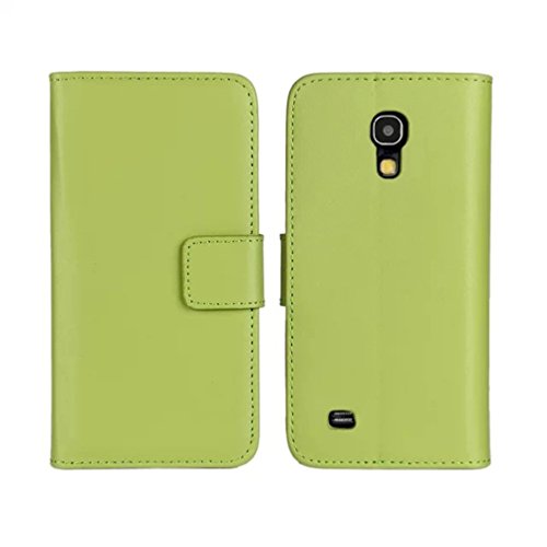 6922326793081 - GENERIC FLIP LEATHER WALLET CARD POUCH STAND BACK CASE COVER FOR SAMSUNG GALAXY S4 MINI I9190 GREEN