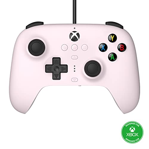 6922621502234 - 8BITDO ULTIMATE WIRED CONTROLLER FOR XBOX SERIES X, XBOX SERIES S, XBOX ONE, WINDOWS 10 & WINDOWS 11 - OFFICIALLY LICENSED (PASTEL PINK)