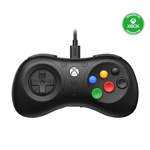 6922621504849 - 8BITDO M30 WIRED CONTROLLER FOR XBOX SERIES X|S, XBOX ONE, AND WINDOWS WITH 6-BUTTON LAYOUT