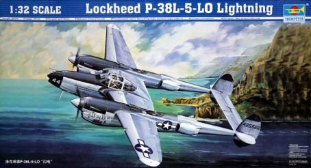 Trumpeter 02227 1//32 Lockheed P38L Lightning
