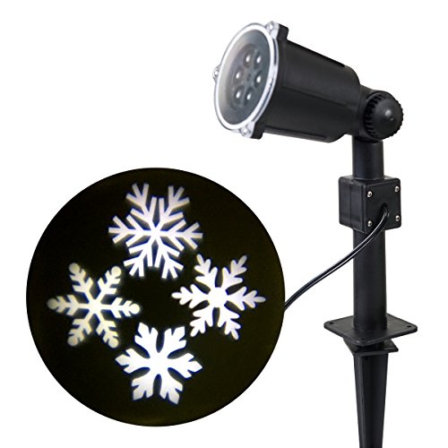 6923669789205 - WED LASER CHRISTMAS SNOWFLAKE LIGHT PROJECTORS, WATERPROOF CHRISTMAS LANDSCAPE SPOTLIGHT PROJECTION LED LIGHT SHOW FOR INDOOR, OUTDOOR, HOME, GARDEN, WALL, PARTY, HOLIDAY DECORATION