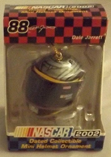 0692382218250 - ACTION - TREVCO - NASCAR - DALE JARRETT #88 - DATED COLLECTIBLE MINI HELMET CHRISTMAS ORNAMENT - EXCLUSIVE - UPS RACING - LIMITED EDITION - COLLECTIBLE